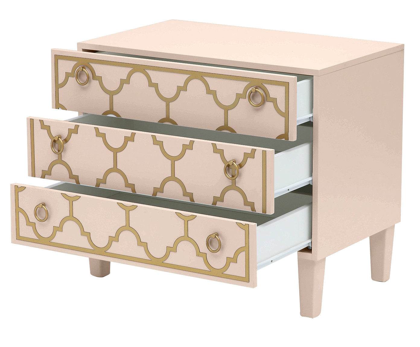 Mesa de Cabeceira Marrocos Burlywood - Taupe image number 3