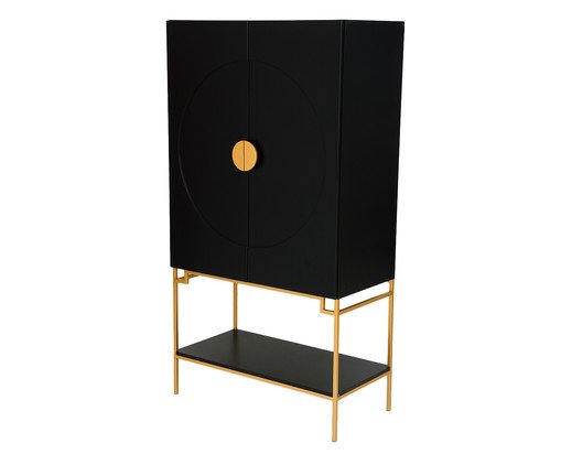 Cristaleira Cerchio D'Oro - Preto image number 2