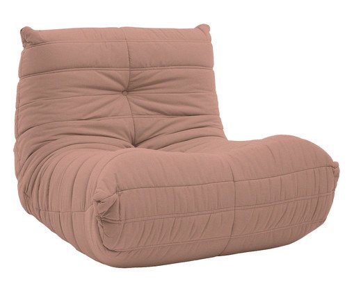 Poltrona Nirvana em tecido Pet Friendly Rosa image number 1