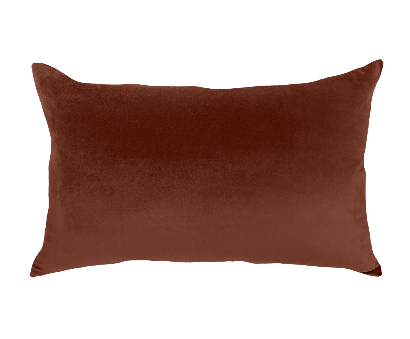 Almofada em Veludo Soft Liso Cobre - image 0