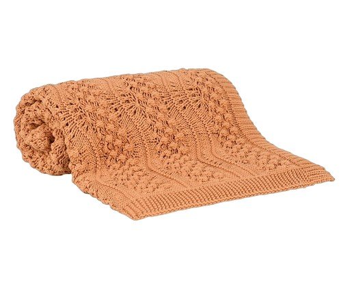Manta Tricot Veneto Luxus Coral image number 0