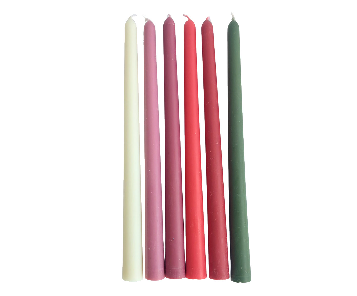 Velas para Casti&ccedil;al Mix and Match Rosa e Vermelho - 6 pe&ccedil;as image number 0