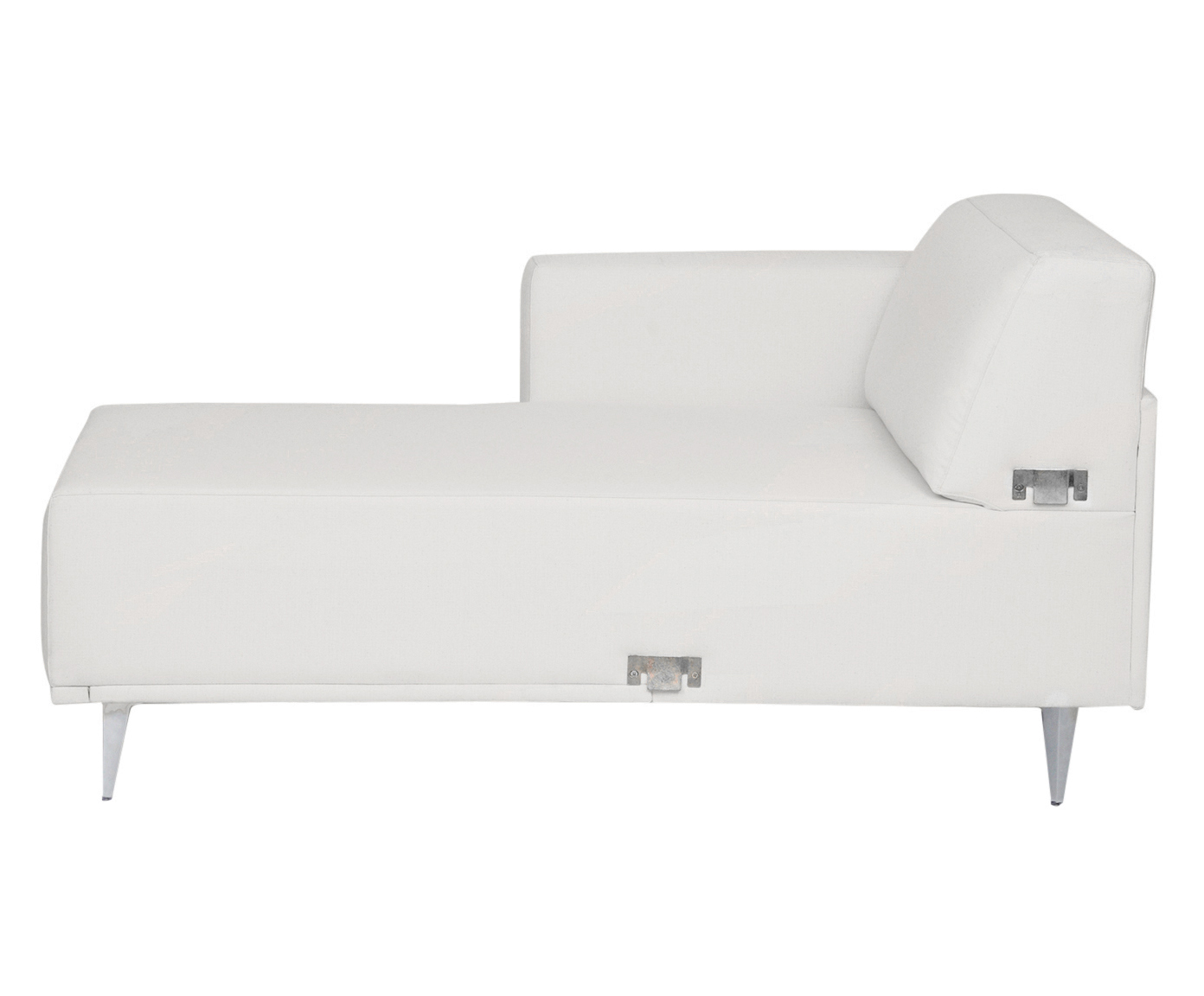 Sof&aacute; Modular com Chaise Direita em Linho Antonio Cotton image number 6