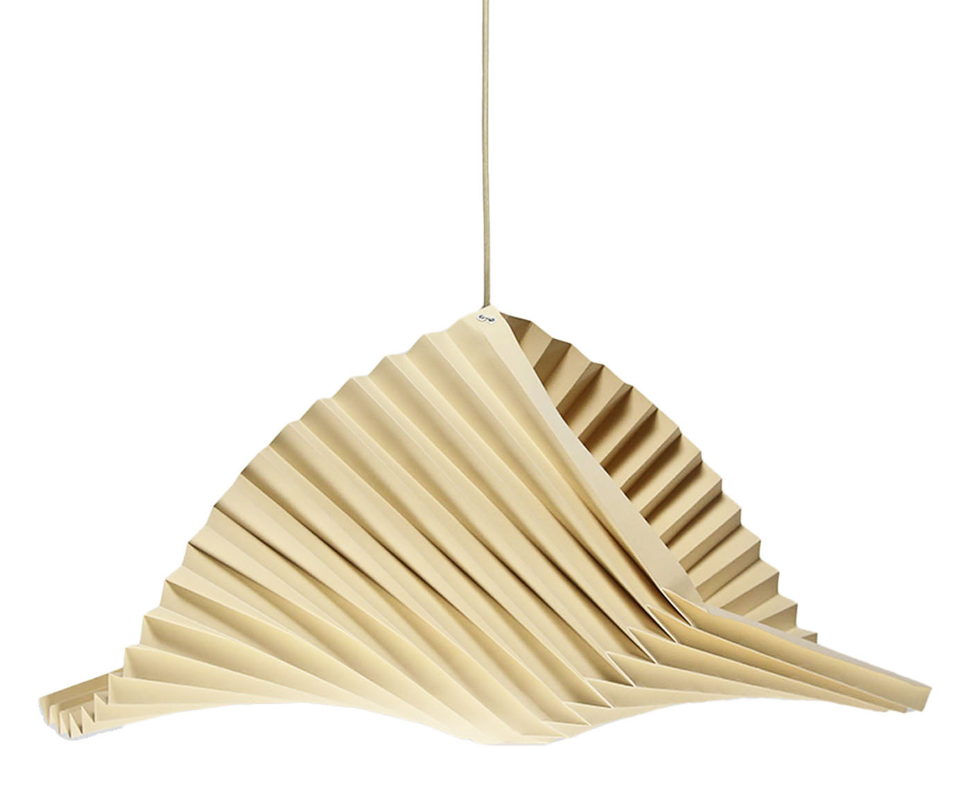 Lumin&aacute;ria Origami Evo&aacute; Marfim image number 0