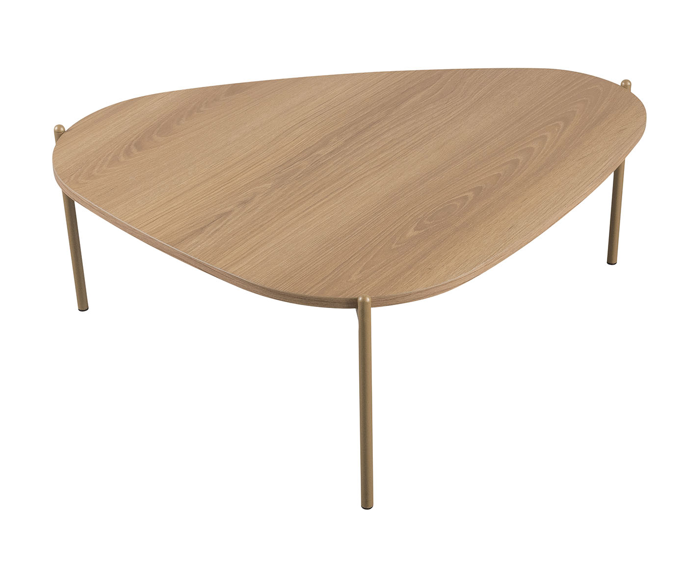 Mesa de Centro Org&acirc;nica Hanover e Dourado image number 2