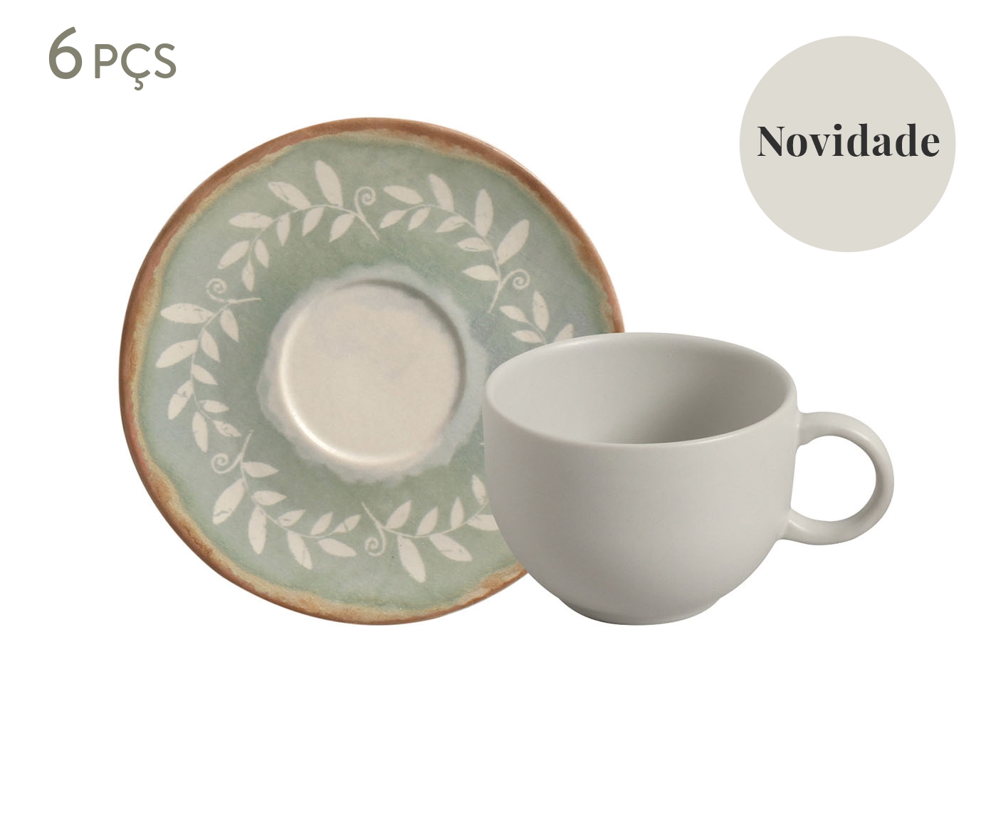 Jogo de X&iacute;caras para Ch&aacute; New Mediterr&acirc;neo &Eacute;tnico - image 0