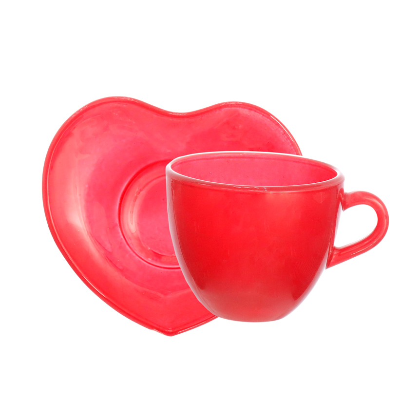 Jogo de X&iacute;caras para Caf&eacute; He Vermelho image number 2