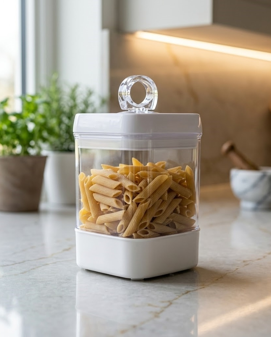 Pote Herm&eacute;tico Nutribox Branco image number 2