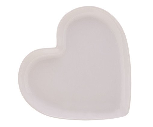 Pote Decorativo Cora&ccedil;&atilde;o Branco image number 1