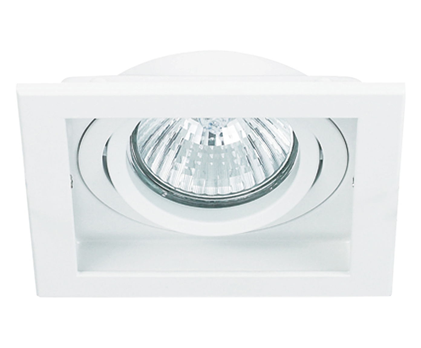 Spot Embutido Conecta Quadrado Branco Bivolt image number 0