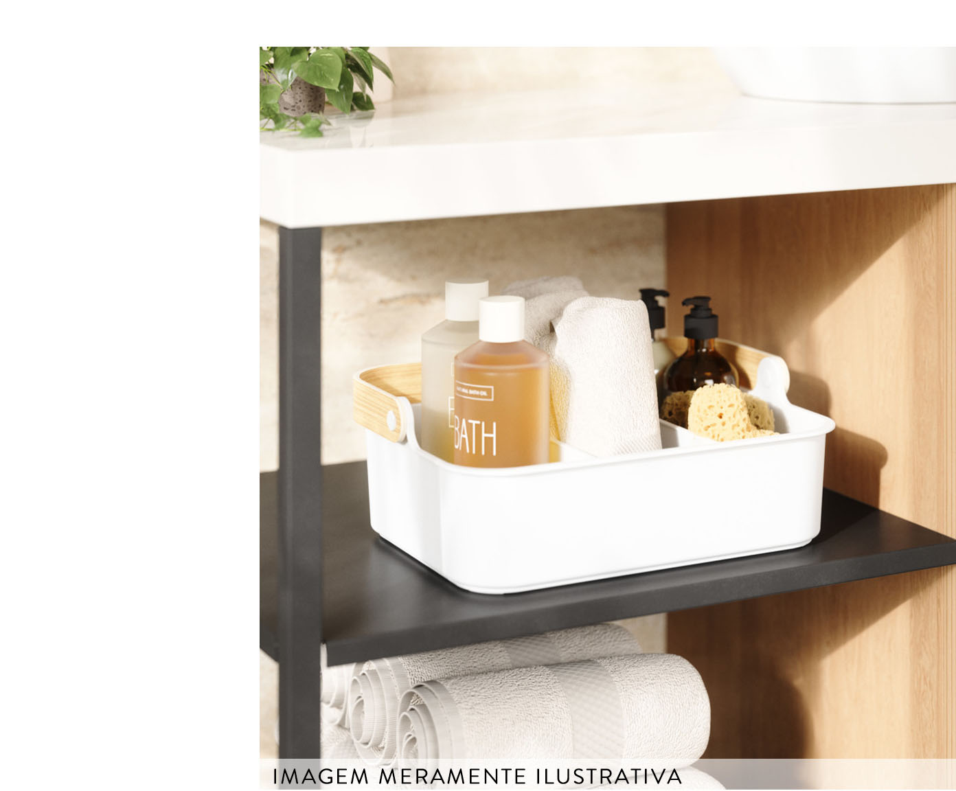 Cesto Bellwood Branco - image 1