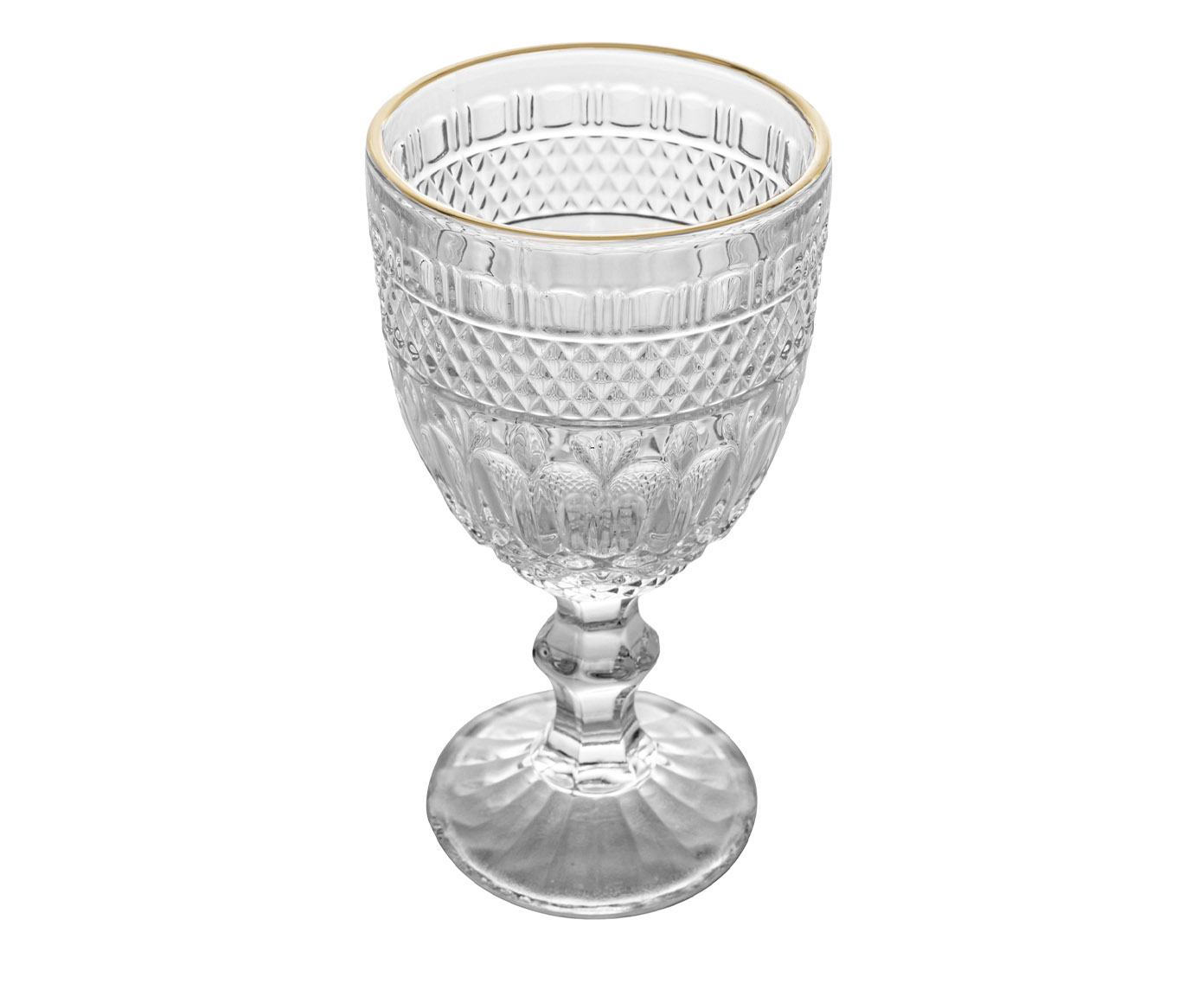 Ta&ccedil;a para &Aacute;gua com Fio Dourado Brand - image 1