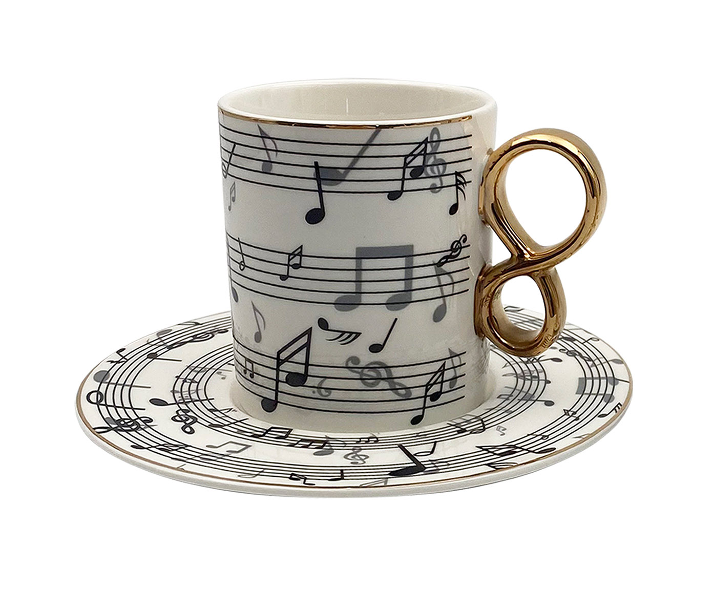 Jogo de Para Caf&eacute; Accord Musical China - image 0