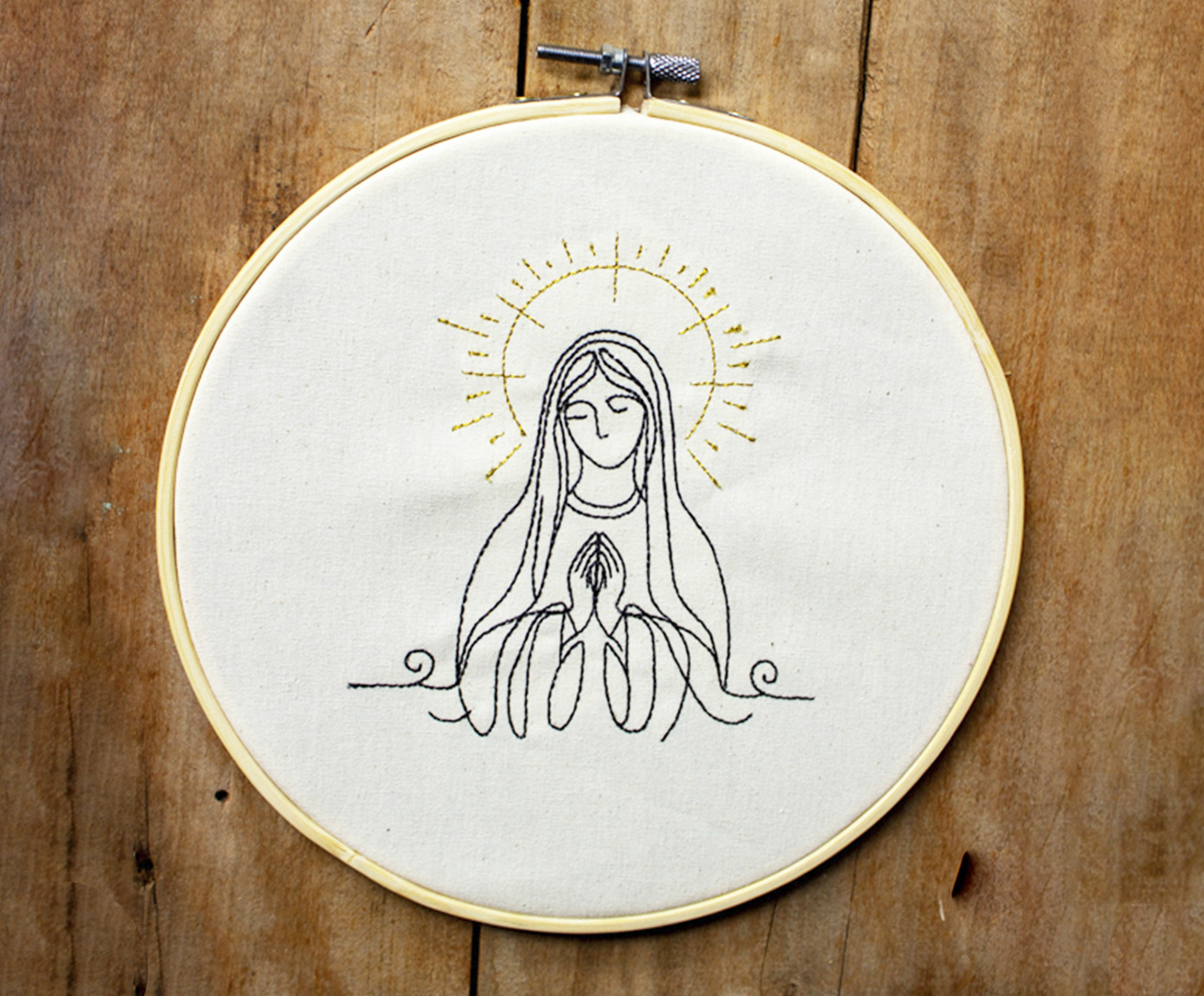 Bordado Decorativo "Nossa Senhora" image number 1