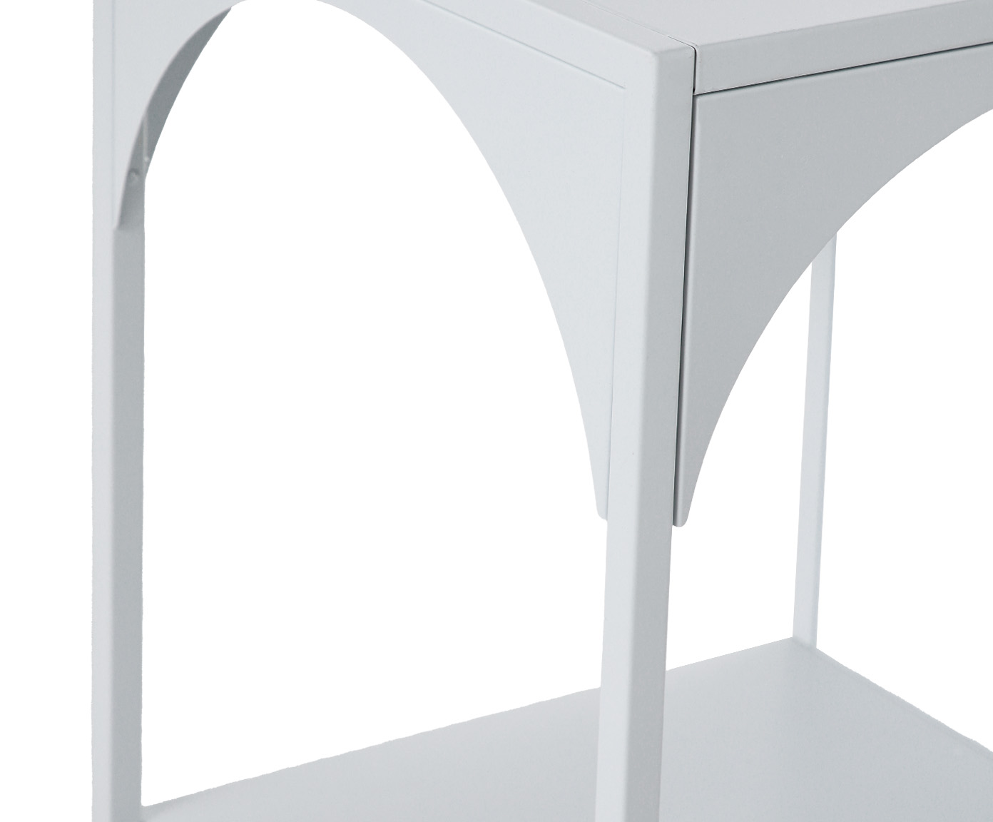 Mesa Lateral Arc Branco image number 2