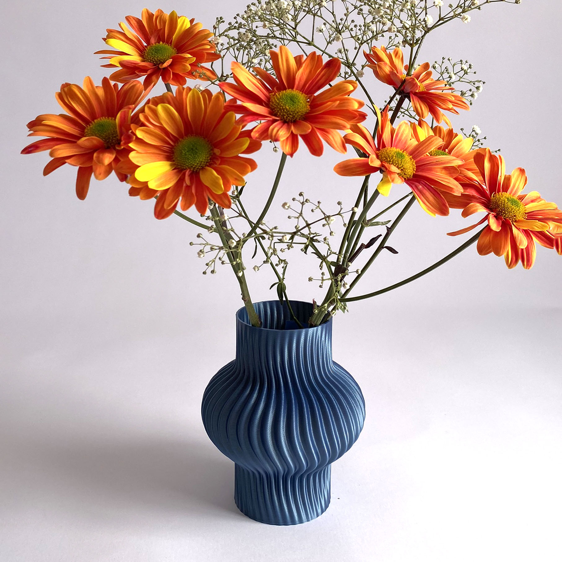 Vaso Onda 1 Azul image number 2