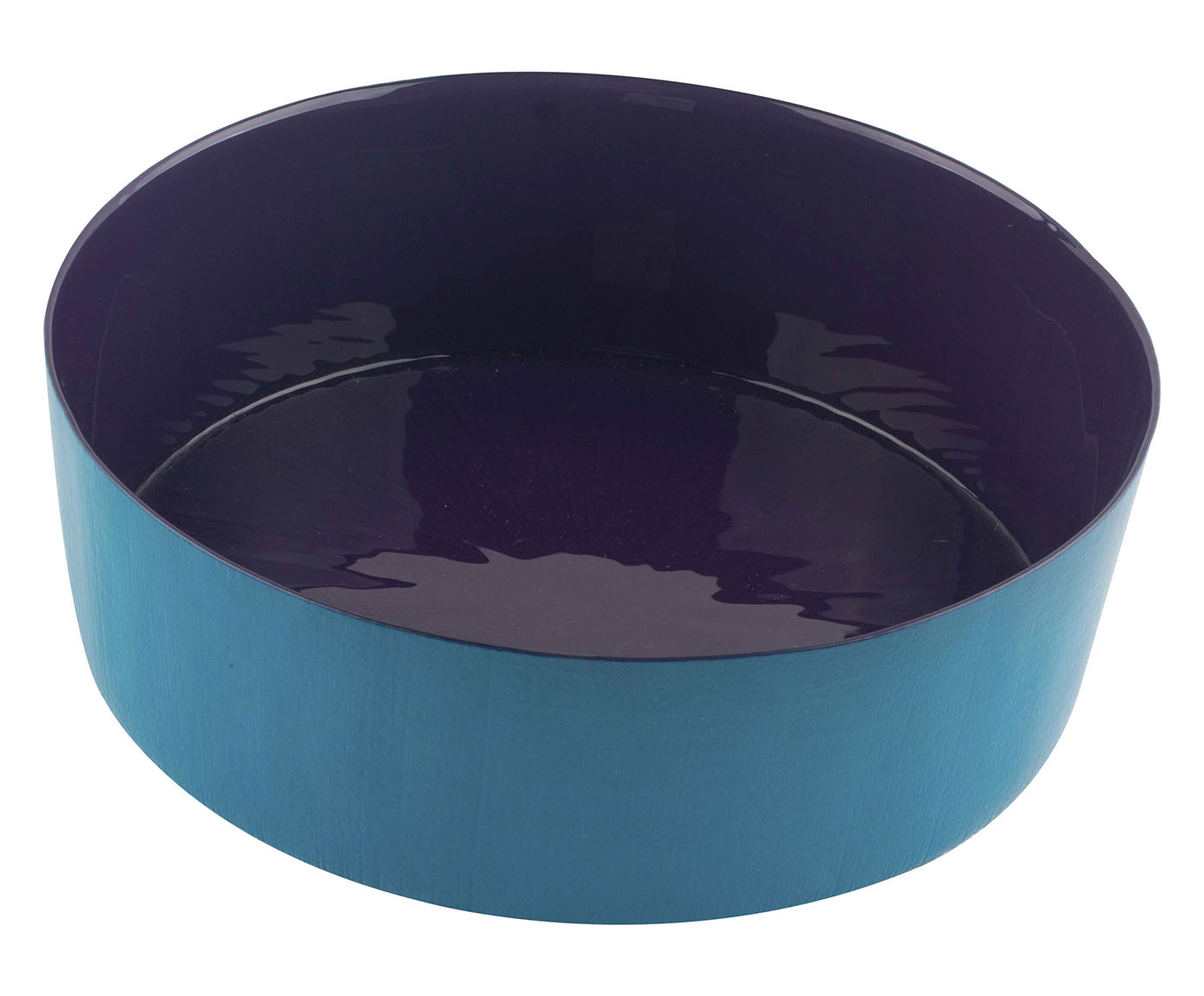 Centro de Mesa Milky Roxa e Azul - image 0