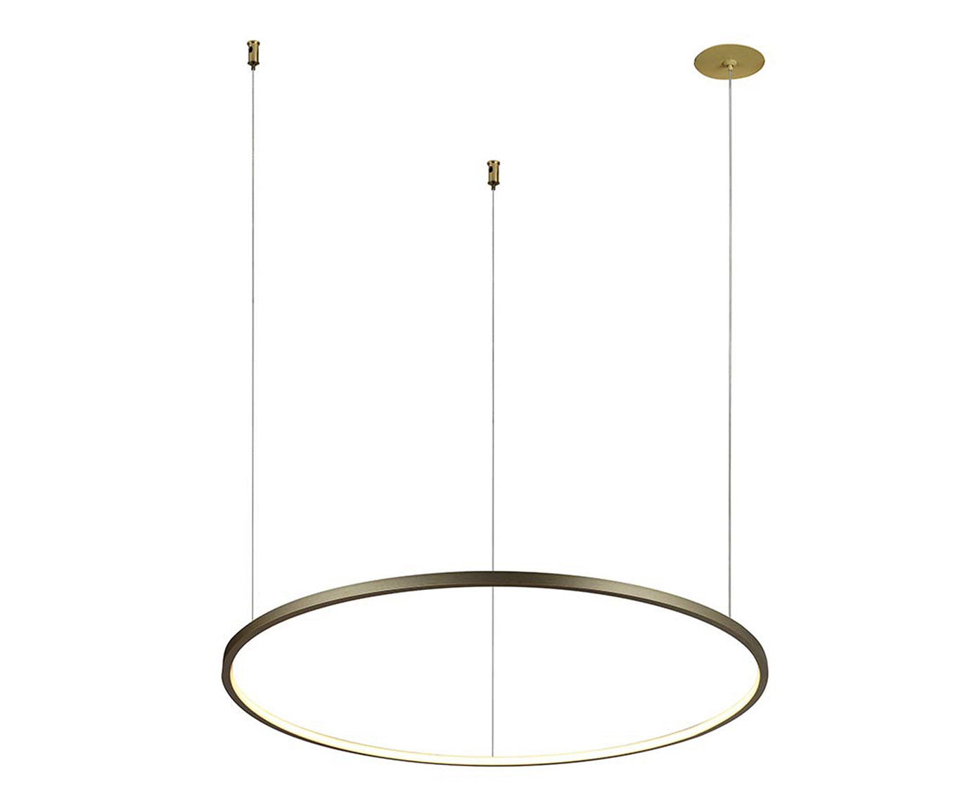 Pendente Numa Dourado Led Bivolt image number 0