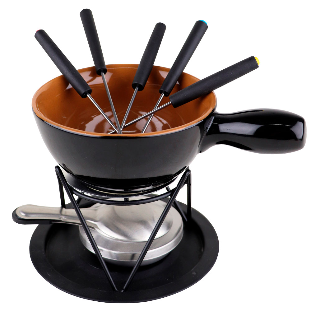 Jogo Aparelho de Fondue Inkaruka Preto - image 0