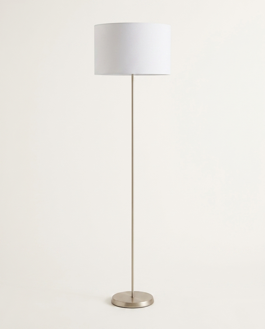 Lumin&aacute;ria Champanhe com C&uacute;pula Cil&iacute;ndrica Branca Bivolt - image 1