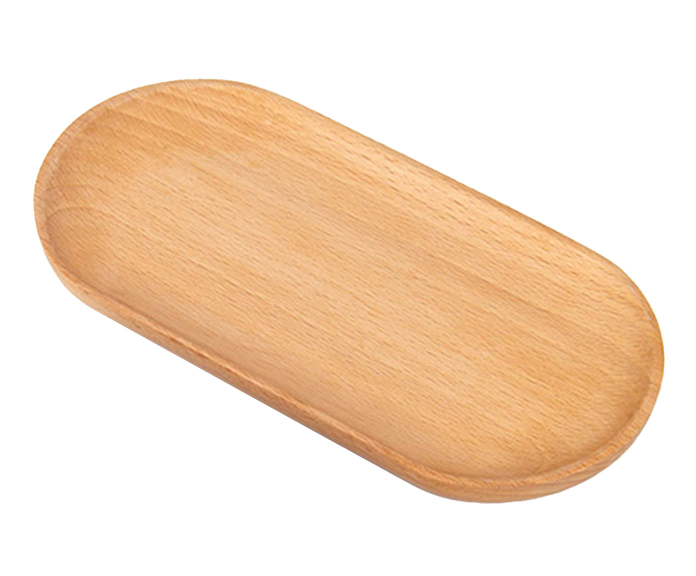 Bandeja em Bambu Oval de Faia image number 0