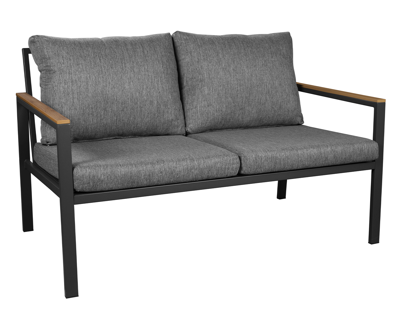 Jogo de Poltronas e Centro de Mesa Oasis Cinza - image 1