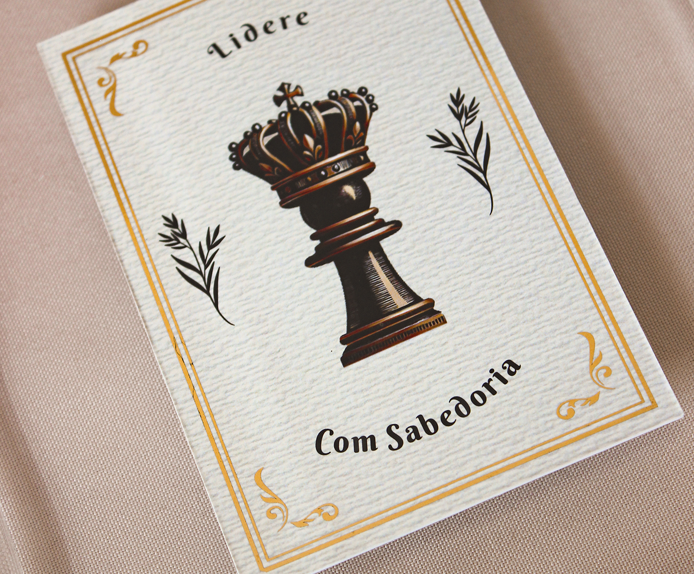 Quadro em Acr&iacute;lico "Lidere com Sabedoria" - image 1