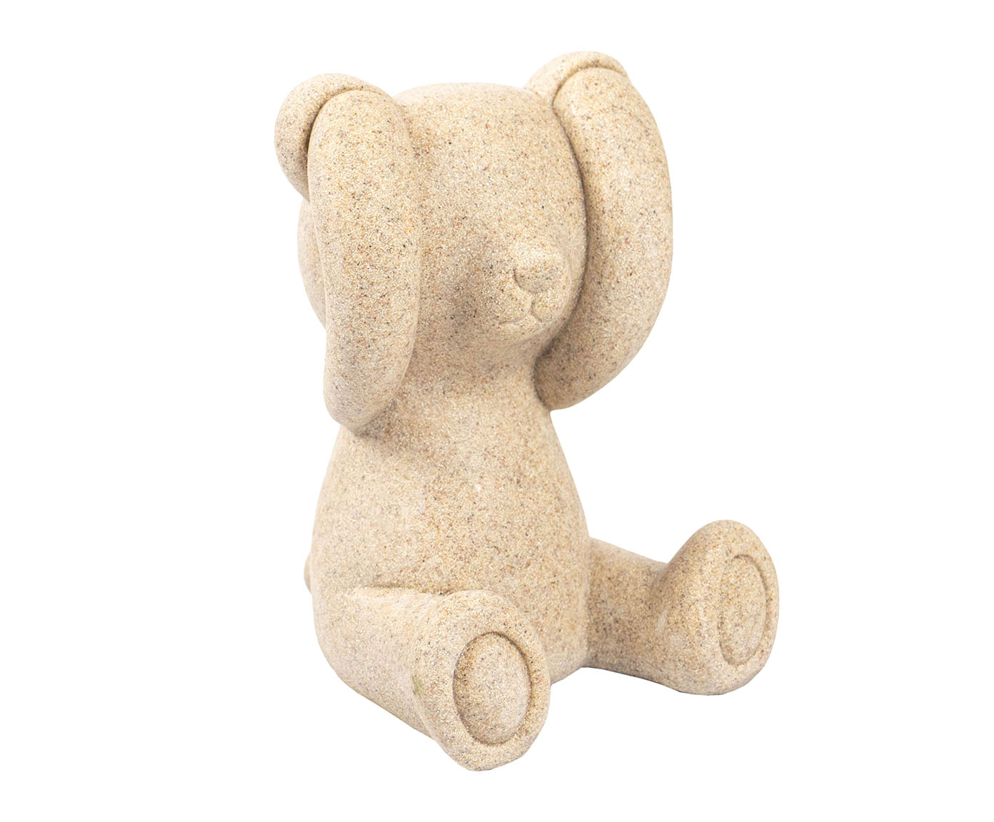 &nbsp;Escultura em Resina Urso Orelha Bege I image number 0