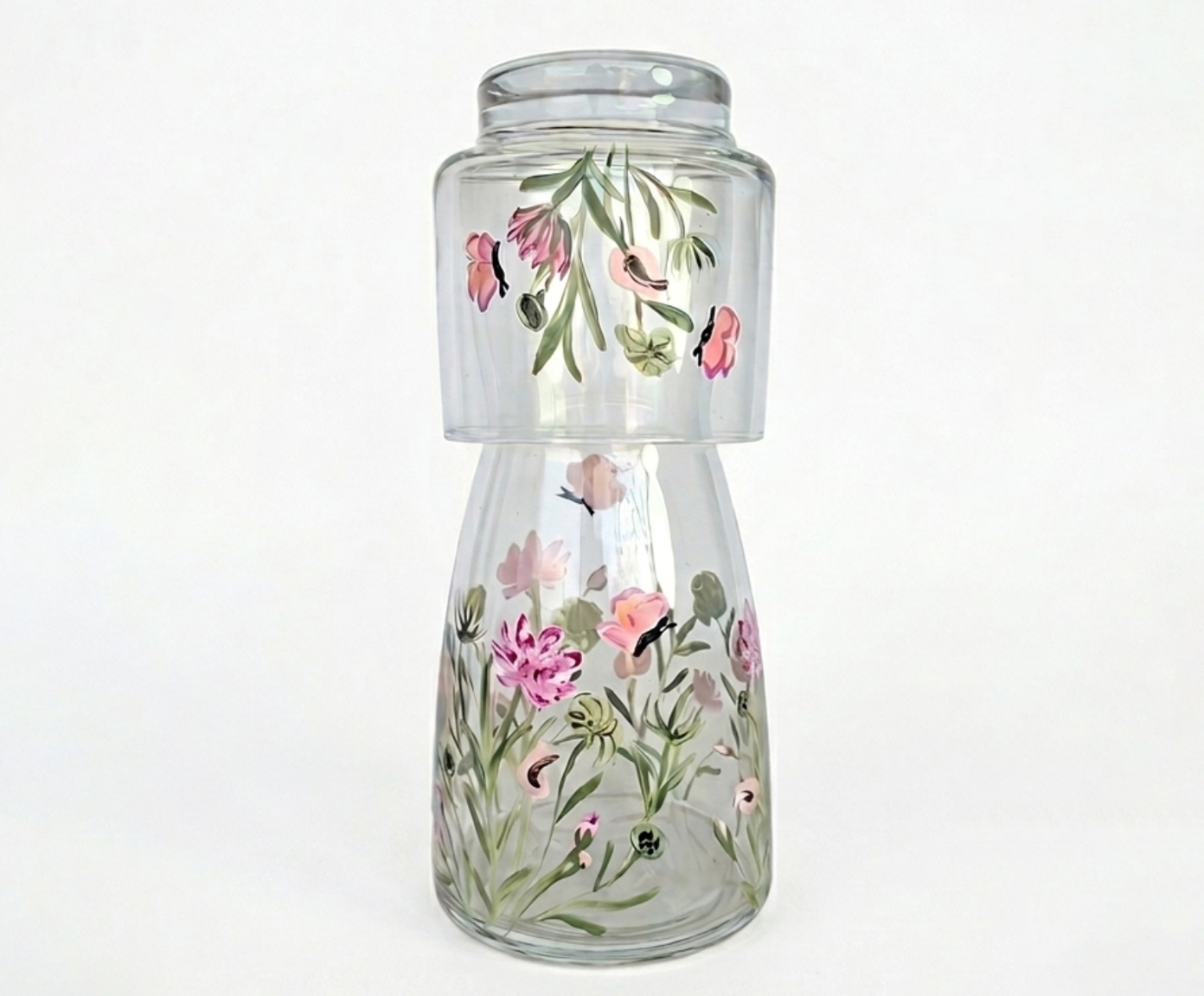 Moringa com Copo e Pintura Floral Garden image number 1