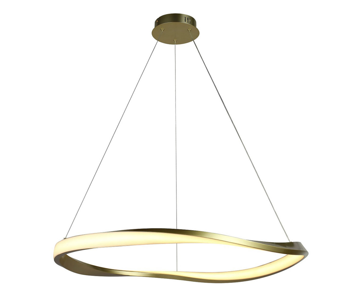 Pendente 36W Mobius Dourado image number 0
