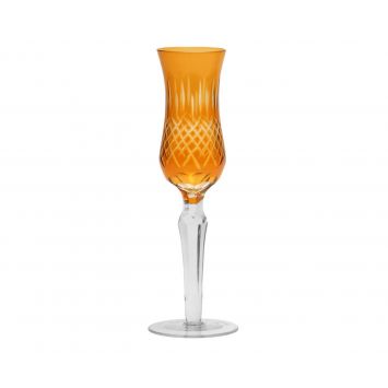 Ta&ccedil;a para Champanhe Geometric Laranja - 140ml - image 0
