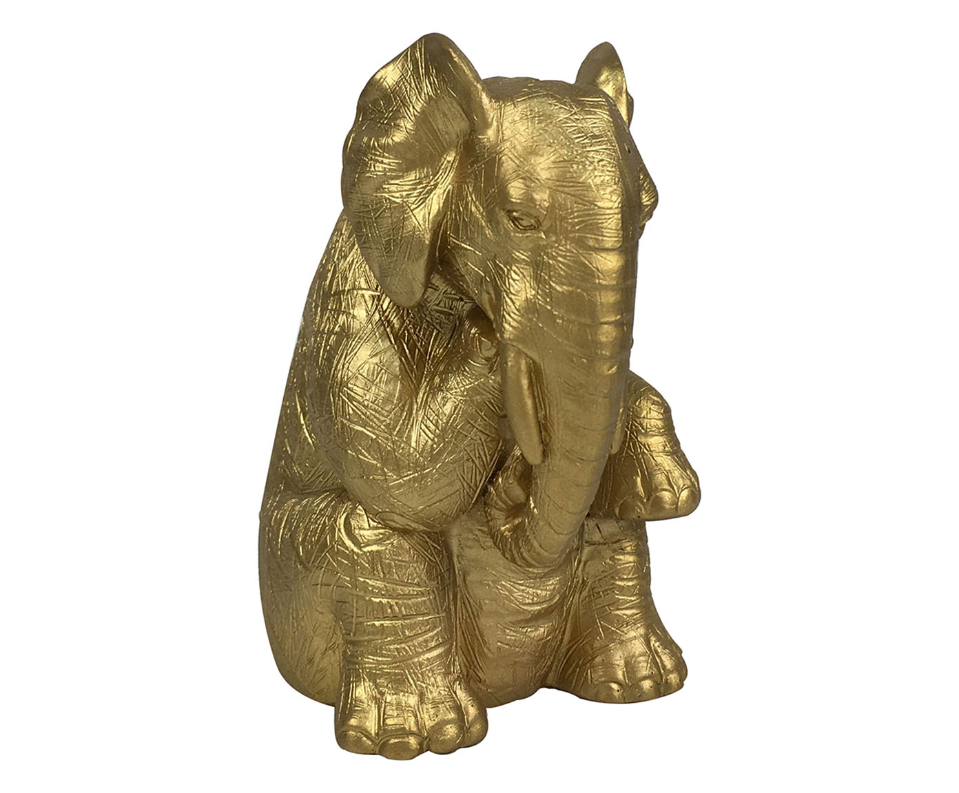 Adorno Elefante Dourado - image 0