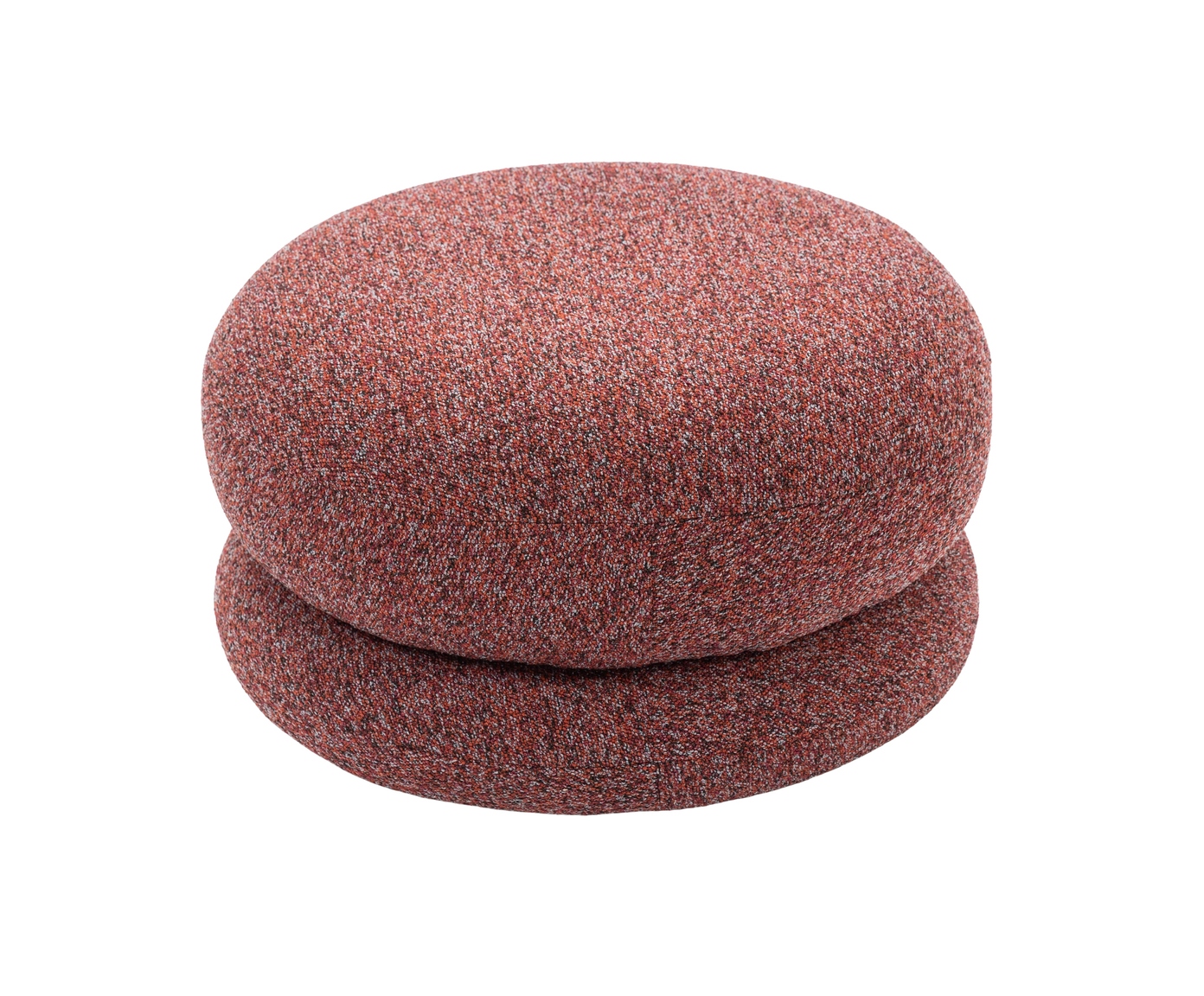 Puff Duo Tecido Bord&ocirc; Rom&atilde; - image 1