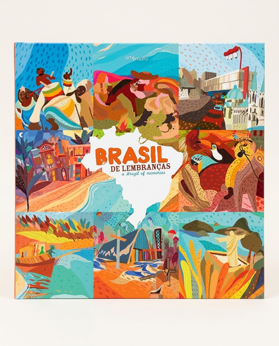Livro "Brasil De Lembran&ccedil;as - A Brazil Of Memories" - image 1