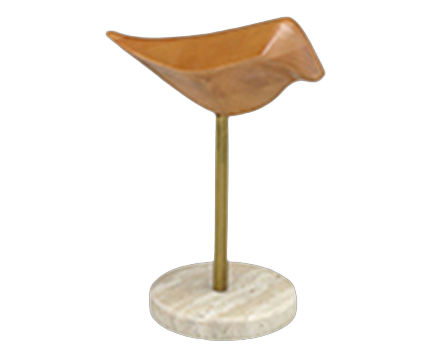 P&aacute;ssaro Decorativo Celaris Marrom - image 0