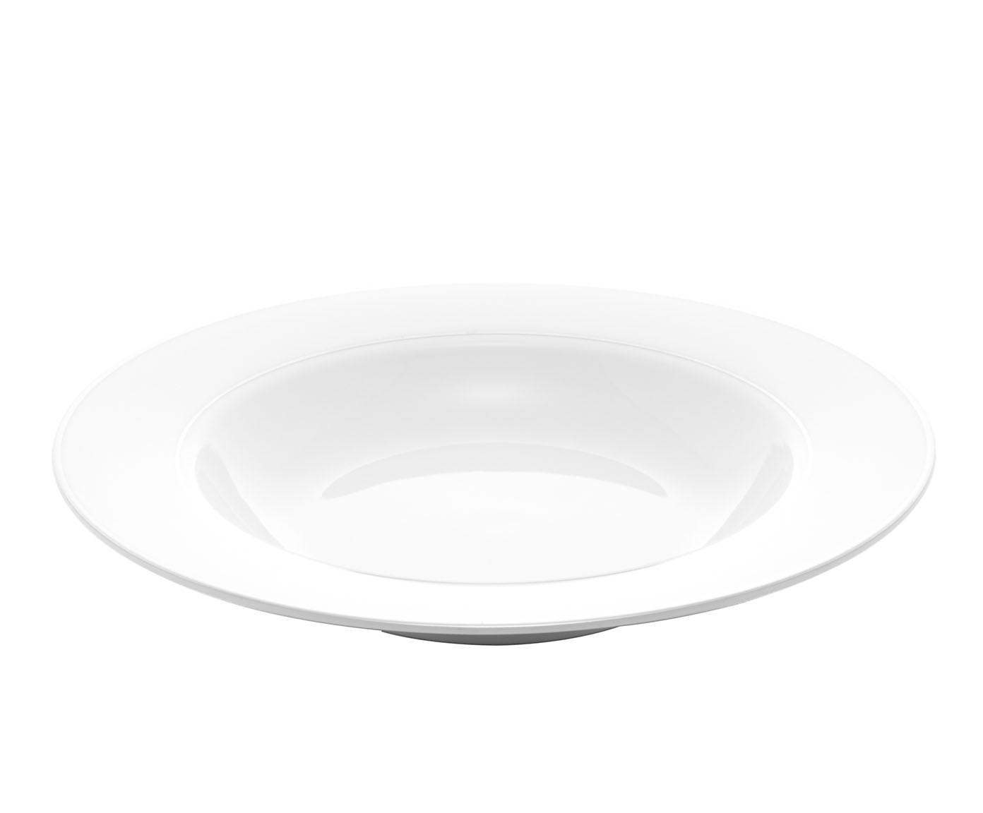 Jogo de Pratos Fundos M&ocirc;naco com Fio Prateado image number 2