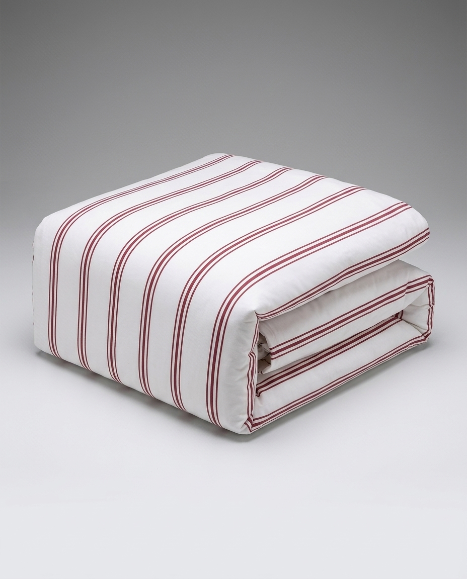 Duvet Listras Capri Vermelho 200 Fios image number 6
