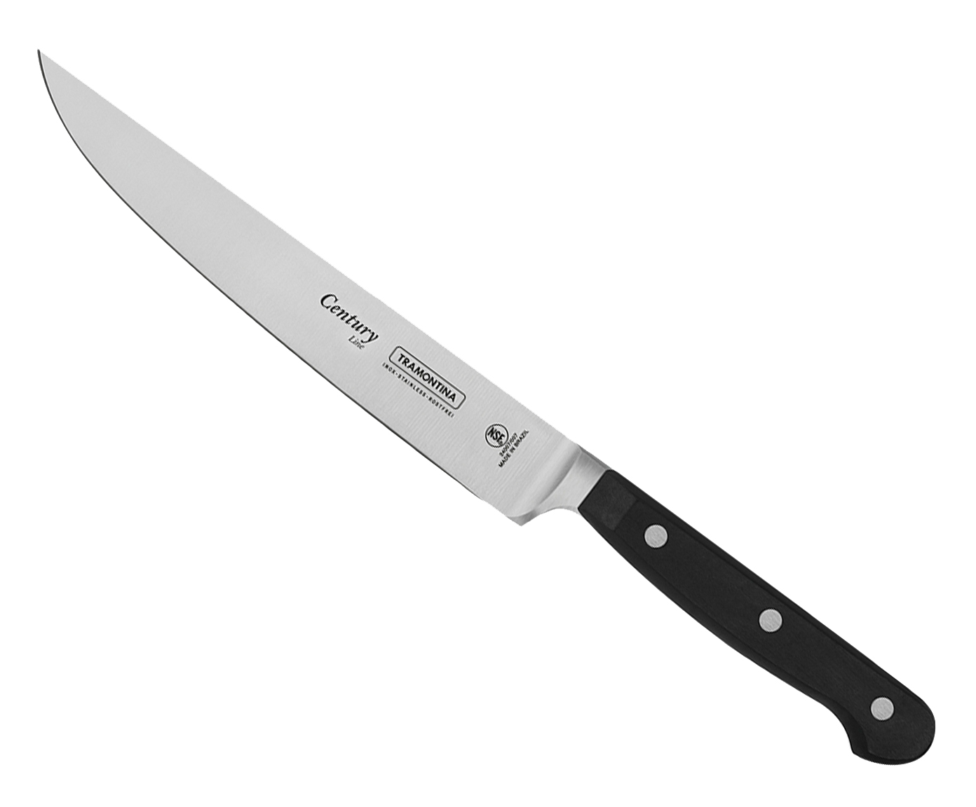 Faca Multiuso em Inox Agile 7" - Preta image number 0