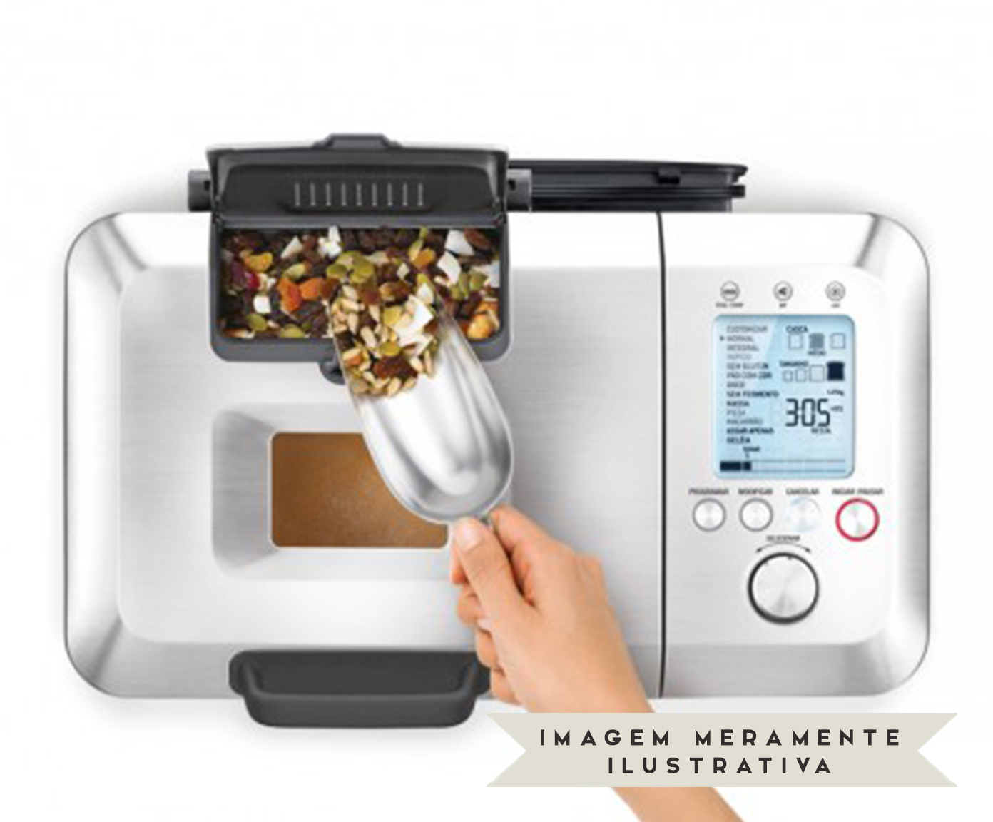 Panificadora Pan Express em Inox by Breville - Prata image number 2