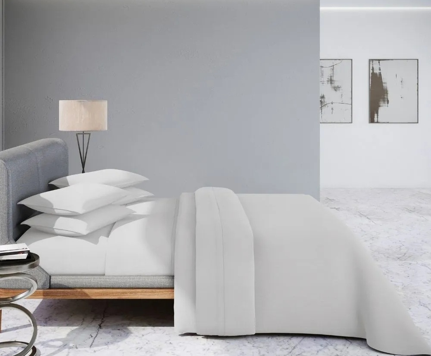 Jogo de Cama The Trim Branco 300 fios image number 3