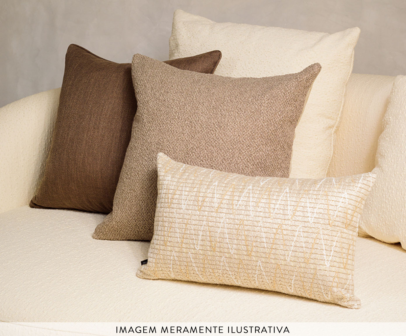 Almofada Boucle Quadrada - Fendi image number 2