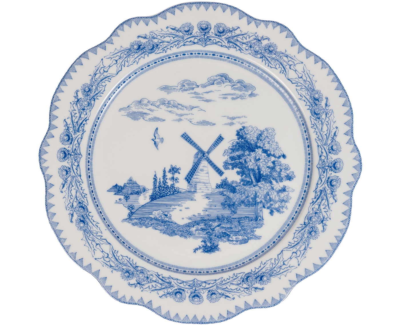 Aparelho de Jantar Porcelana Blue Willow - 42 pe&ccedil;as image number 2