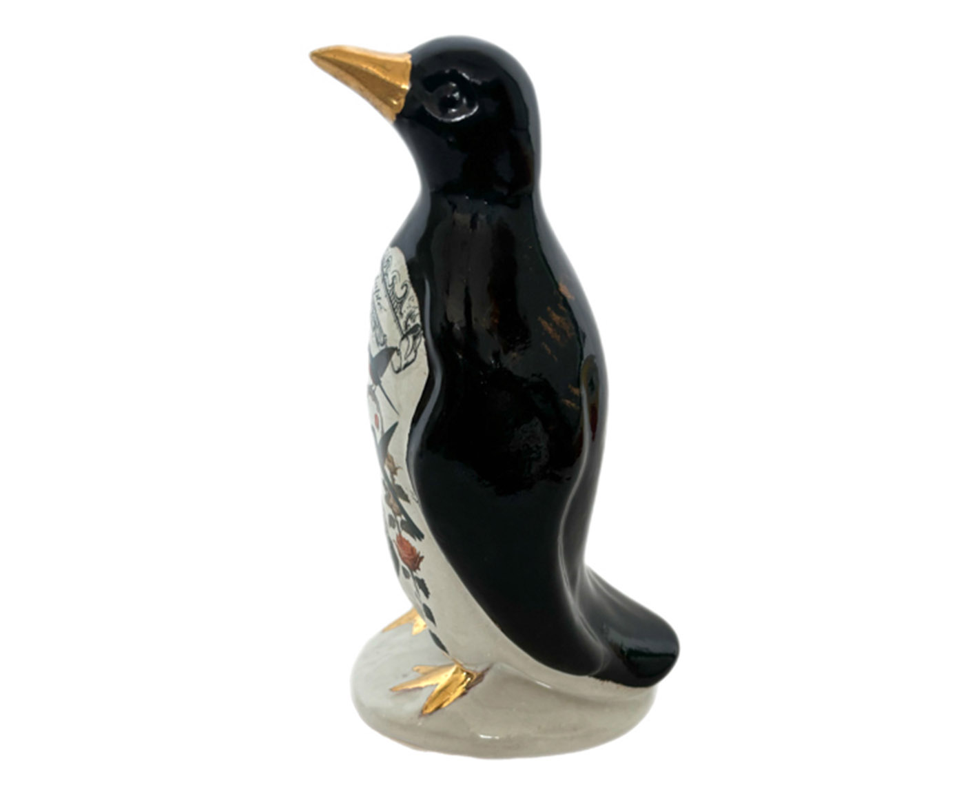 Adorno Pinguim De Geladeira Pavlova Preto image number 1