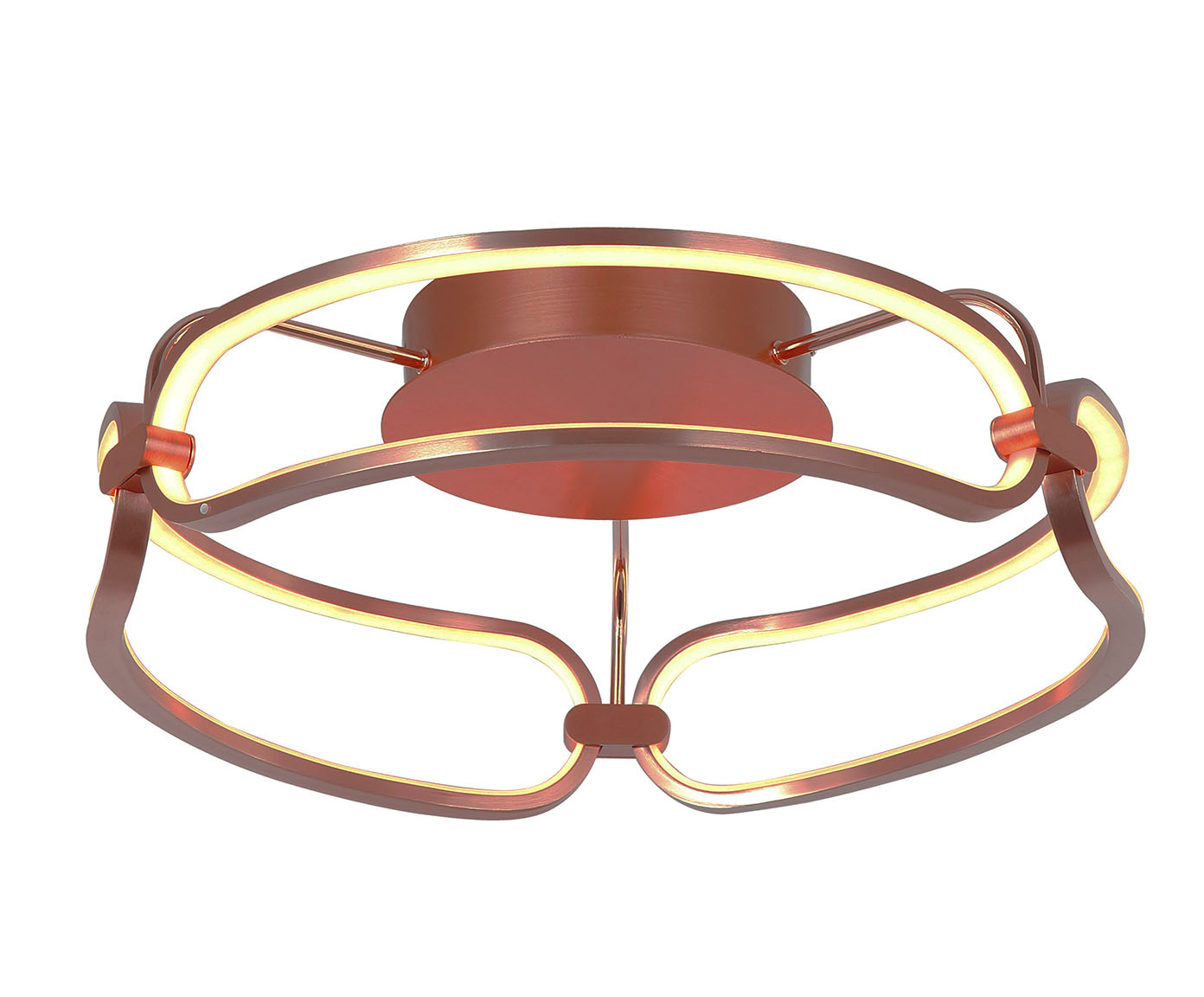 Plafon L&uacute;mina 35W Rose Gold image number 0