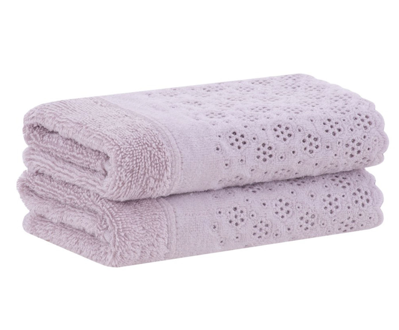 Jogo de Toalhas Buddemeyer Lovely Lavabo Rosa image number 0