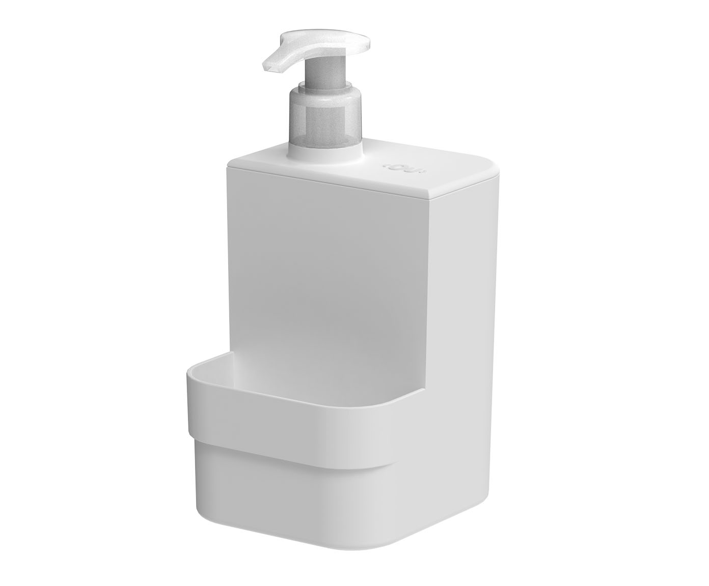Dispenser para Detergente Trium Compact - Branco Fechado image number 0