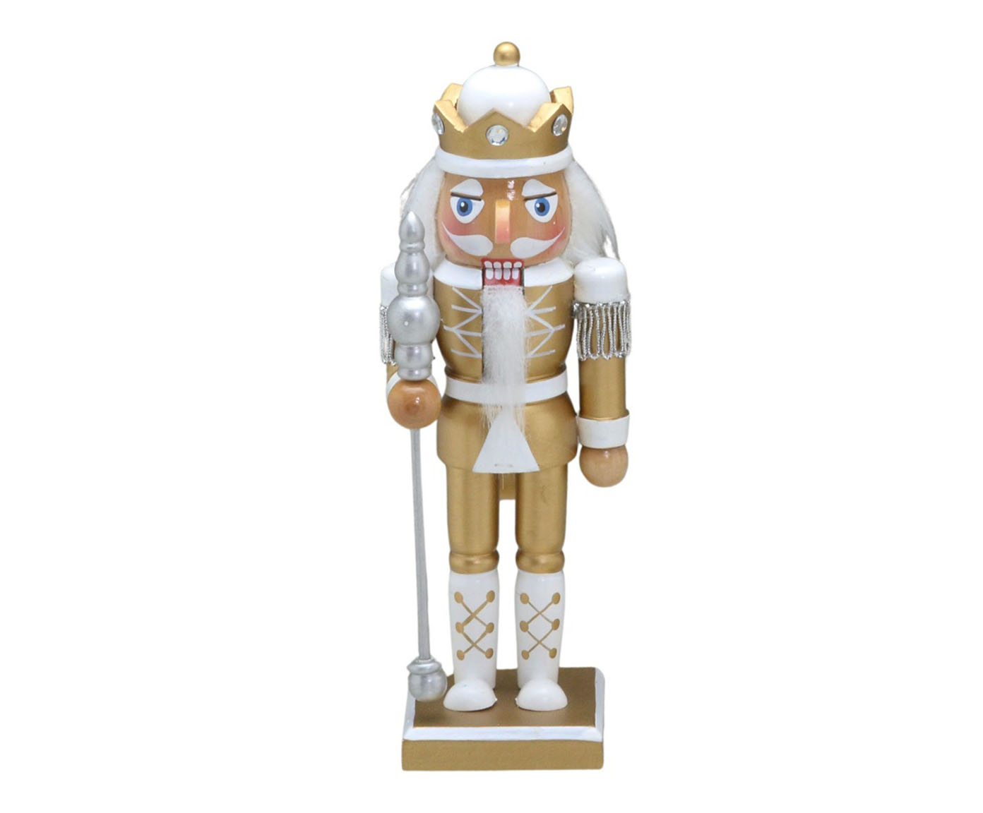 Soldado Natalino Decorativo Branco image number 0