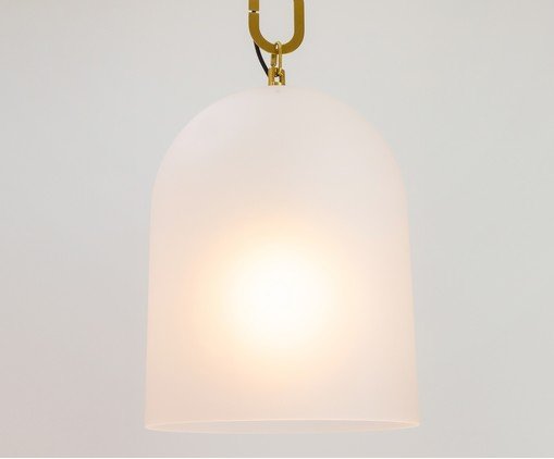 Pendente Posh Maior Jateado e Dourado image number 1
