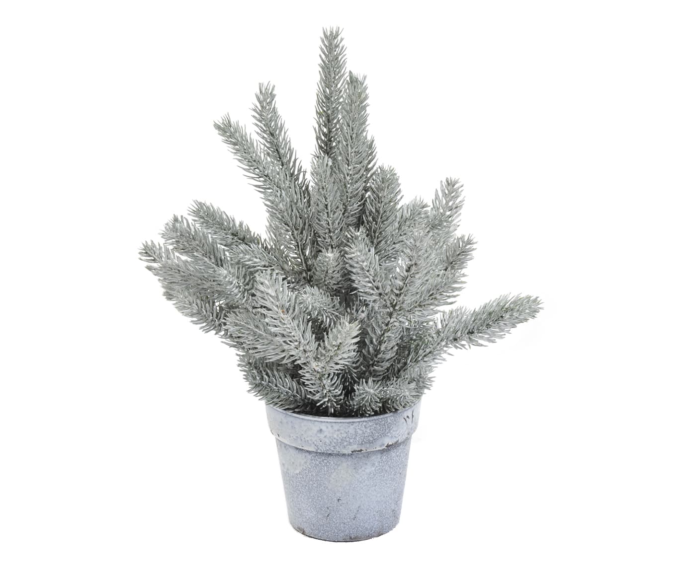 Cachepot Com Planta Permanente Balsam Branco image number 0