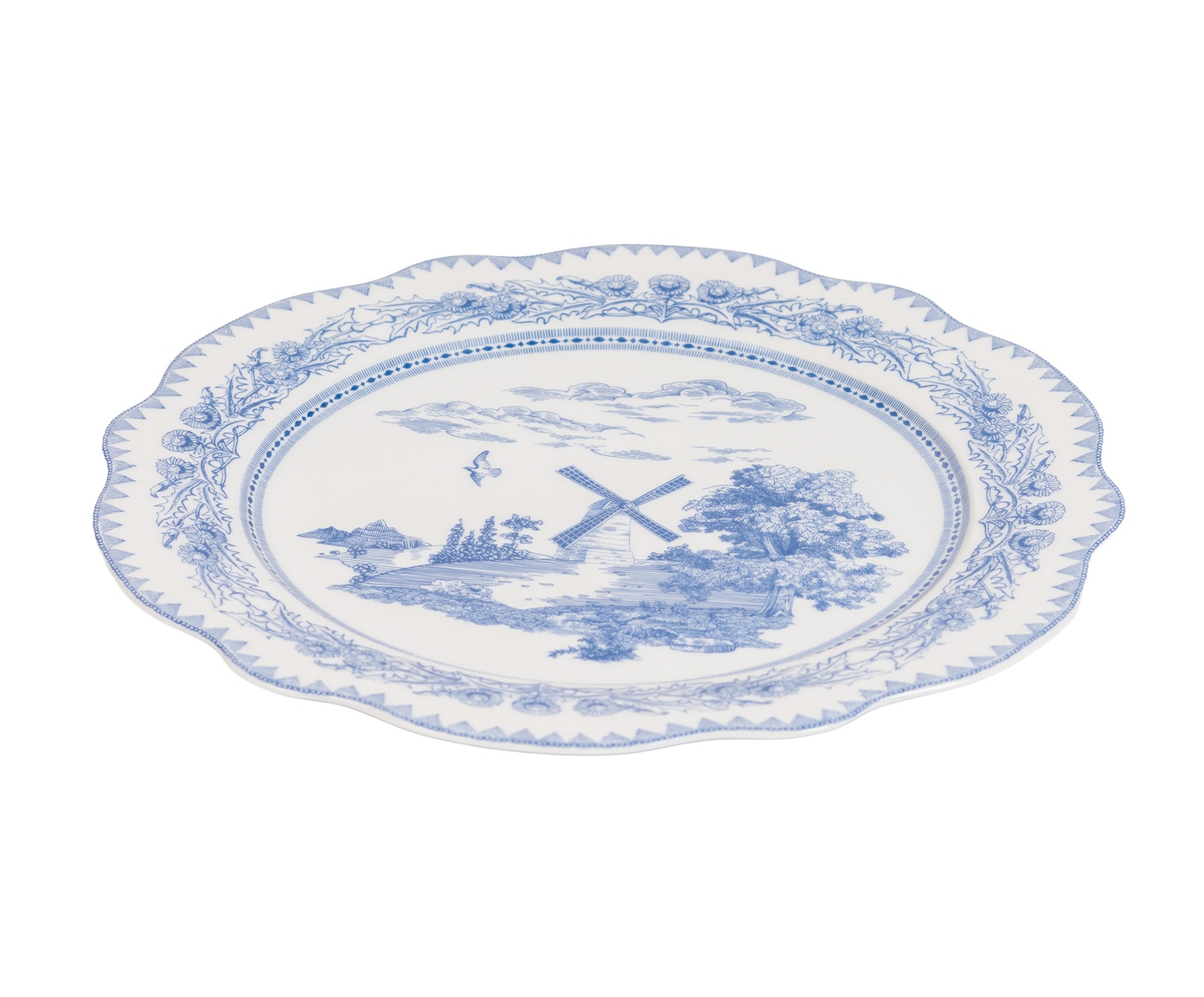 Aparelho de Jantar Porcelana Blue Willow - 42 pe&ccedil;as - image 1